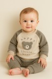 Cumpara ieftin Set hanorac și pantaloni bebeluș &bdquo;Happy Little Bear&rdquo; (Marime Disponibila: 6-9