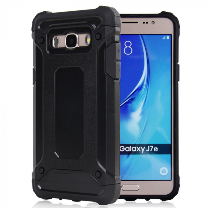 Husa pentru Samsung Galaxy J5 SM-J500 - Techsuit Hybrid Armor - Black