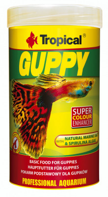 GUPPY Tropical Fish, 100ml/ 20g AnimaPet MegaFood foto