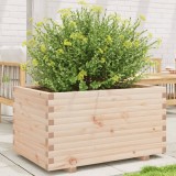 Cumpara ieftin Jardinieră de grădină, 90x60x49,5 cm, lemn masiv de pin
