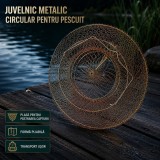 Juvelnic Metalic Circular pentru Pescuit, Model 80201