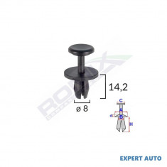 Clips fixare elemente exterioare pentru citroen/peugeot 8x14.2mm - negru set 10 buc UNIVERSAL Universal #6