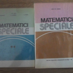 MATEMATICI SPECIALE VOL.1-2-I.GH. SABAC