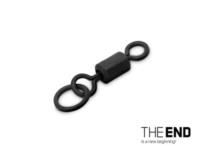 Vartej nr.4 cu anou The End Ring Swivel - Delphin foto