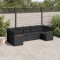 Patio Sofa Set 7-Locuri Black - 2