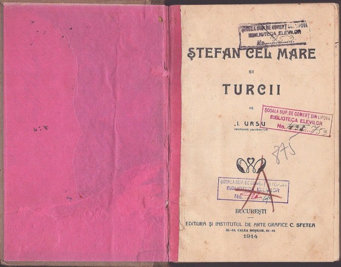 1198SPN Ștefan cel Mare și turcii de I Ursu, 1914