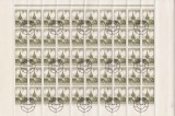 Cumpara ieftin RO 1972 LP 817 &quot;Monumente II&quot; , doar 16,20 Lei Sighisoara in coala de 50, stampilate