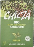 Guma de mestecat Chicza Menta Bio 12 lamele 30g - 100% Naturala Biodegradabila Vegana