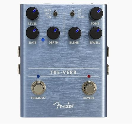 Fender Pedal Tre-Verb Tremolo/Reverb