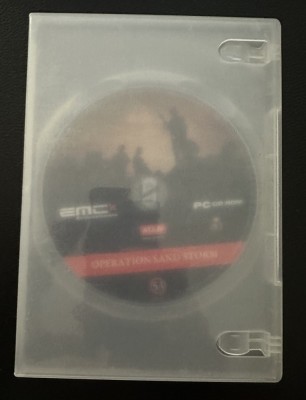 Operation Sand Storm &amp;ndash; Joc PC CD-ROM &amp;ndash; Original Atari &amp;ndash; Disc doar foto