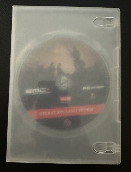 Operation Sand Storm &ndash; Joc PC CD-ROM &ndash; Original Atari &ndash; Disc doar