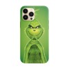 Husa compatibila cu Apple iPhone 13 model The Grinch, Silicon, TPU, Viceversa, Transparent, Carcasa