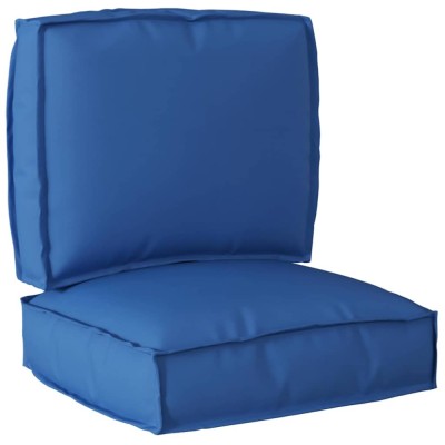 vidaXL Set de perne pentru palet 2 pcs Albastru regal 50 x 50 x 12 cm foto