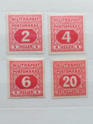 Timbre Bosnia-Hertegovina 4 valori nestampilare -MNH foto