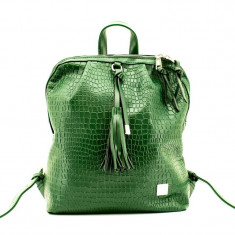 Rucsac dama Lamonza PORTA verde 24X30X11 CM