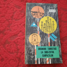 Drumuri turistice la sud-estul Carpaților: ghid - Mircea Dumitrescu... RF18/1