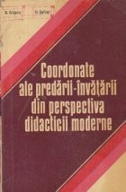 Coordonate ale predarii-invatarii din perspectiva didacticii moderne foto