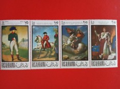 RAS AL KHAIMA, NAPOLEON - SERIE COMPLETĂ MNH