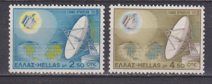 GRECIA 1970 COMUNICATII MI. 1043-1044 MNH