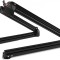 Suport ski/snowboard Fabbri Aluski 4 cu prindere pe bare transversale, 4 perechi ski / 2 snowboard