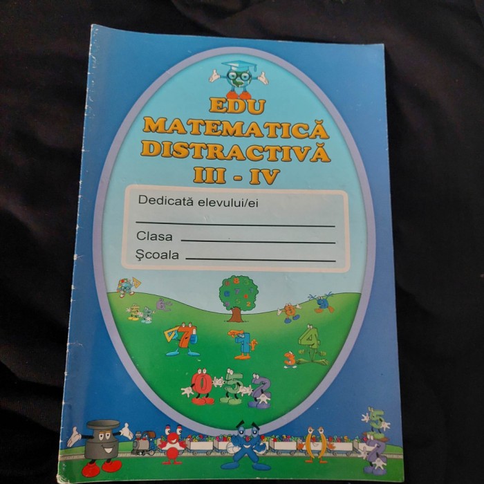 Reviste vintage-Revista MATEMATICA DISTRACTIVA III-IV,Aventura cunoasterii