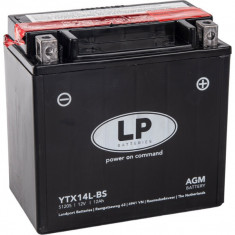 Baterie Moto LP Batteries Agm 12Ah 200A 12V LTX14L-BS