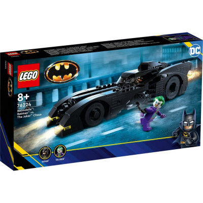 LEGO SUPER HEROES BATMOBILE BATMAN PE URMELE LUI JOKER 76224 foto