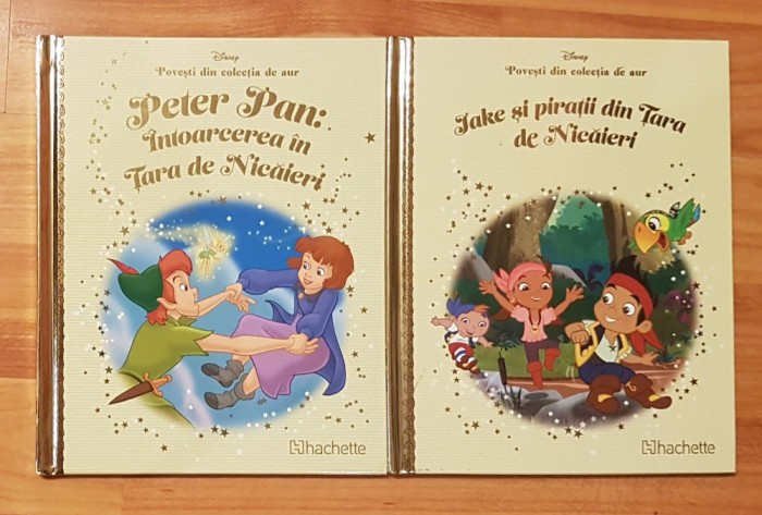 Set 2 carti Peter Pan. Disney. Povesti din colectia de aur