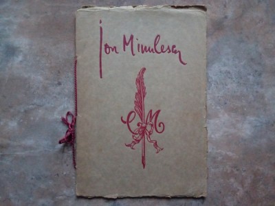 Ion Minulescu - Spovedanii, 1927 foto