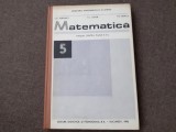 C P POPOVICI MATEMATICA MANUAL PENTRU CLASA A V A - 1992 CARTONATA