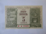 Rar! Italia bon 5 Lire 1959 UNC