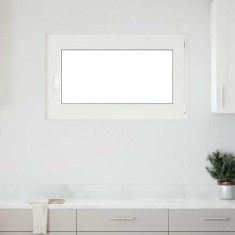 vidaXL Fereastră de subsol &bdquo;RISOR&rdquo; 100x50 cm oscilo-batantă DIN dreapta, albă