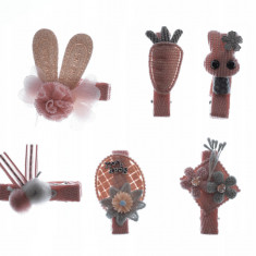 Decorative Bunny Manșete Decorative Iepuraș Set Pulbere roz 6 buc