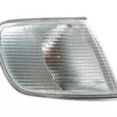 Lampa semnalizare fata Audi 100 (C4), 12.90-05.94, Alba , fara suport bec , omologare ECE , parte Fata, 4A0953050B; 4A0953050E; 4A095350B, Dreapta