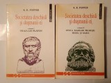 K. R. Popper - Societatea deschisă și dușmanii ei (2 vol.;1993)