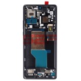 LCD+Touchscreen cu Rama MOTOROLA Edge 30 Ultra BLACK Original Service Pack