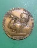 Medalie Centenar Independența Rom&acirc;niei 1877-1977, Expoziția Filatelie, Diametru 60mm