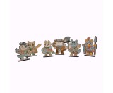 Figurine Lemn de Pictat, Diverse Forme, DIY, Creativitate Copii si Adulti, Decoratiuni Personalizate, Gravarelaser