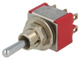 Comutator Basculant 3 Pozitii DP3T ON-OFF-ON 2A 250V IP40