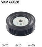 Rola ghidare curea transmisie Opel Agila; Suzuki Splash, Swift III, Swift IV Motor 1.0, 1.0, 1.0, 1.0 LPG, 1.2, 1.2, 1.2, diam. 70 mm, 15 mm, OE