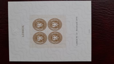 1980 Expo Hansa 80 Bl.4 nr.8135-MNH foto
