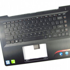 Carcasa superioara palmrest cu tastatura iluminata Laptop Lenovo IdeaPad U41-70