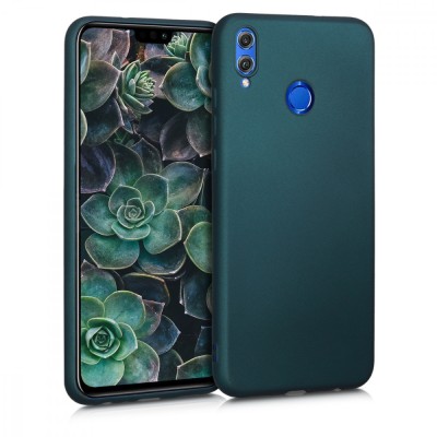 Husa pentru Huawei Honor 8X, Silicon, Verde, 46348.14 foto