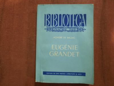 Eugenie Grandet de Honore de Balzac foto