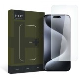 Folie de protectie Ecran HOFI PRO+ pentru Apple iPhone 15, Sticla Securizata, Full Glue, 2.5D