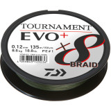 Fir Tournament 8X Braid Evo+ 0.16mm 12.2KG 135m, Daiwa