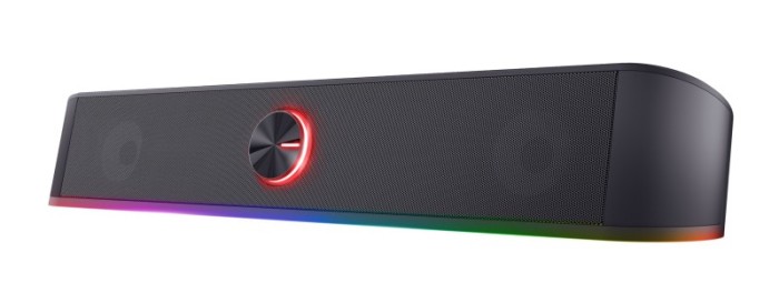 Soundbar Trust GXT 619 Thorne RGB, 12W, USB, negru