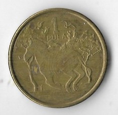 Moneda 1 pula 2013 - Botswana