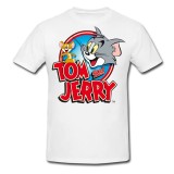 Tricou &quot; Tom and Jerry - logo &quot;