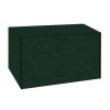 Husa protectie balansoar gradina, polietilena, verde, 220x150x145 cm, Isotrade